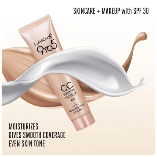 Lakme Face Cream - Complexion Care, 30 g Beige - Image 4