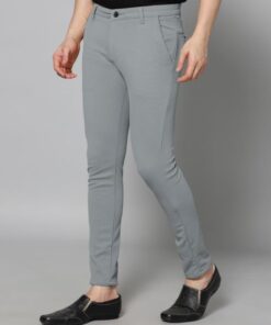GS GRAND STITCH Mens Lycra Peanut fabric Trouser Pant