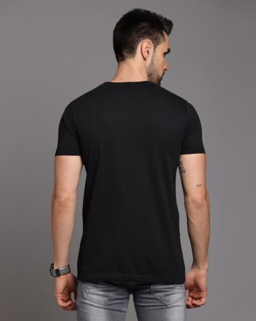 INCHH Men's Cotton Round Neck Printed Half Sleeve T-Shirt - Image 3