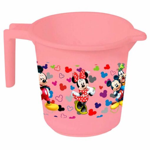 Kuber Industries Disney Team Mickey Print 2 Pieces With Mug Set, Pink, (1 Pc 16 LTR Bucket & 1 Pc 500 ML Mug) - Image 2