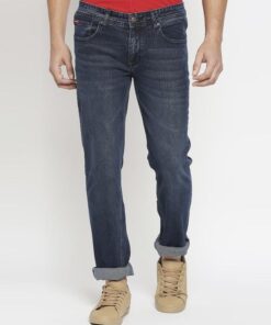 Lightly Washed Slim Fit Jeans