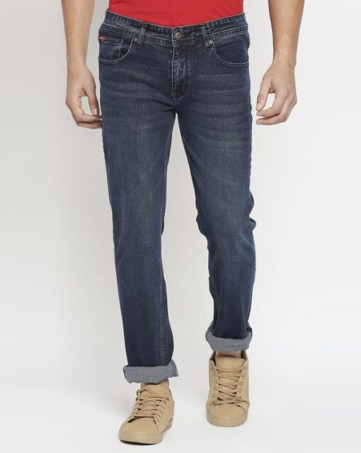 Lightly Washed Slim Fit Jeans