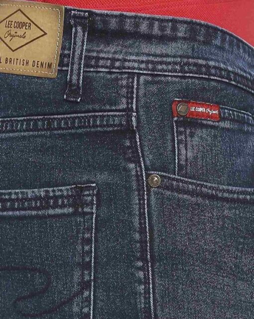Lightly Washed Slim Fit Jeans - Image 5
