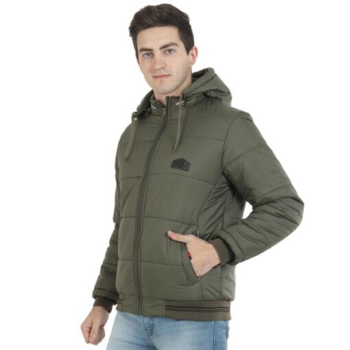 Xohy Men Nylon Long Sleeves Jacket - Image 2