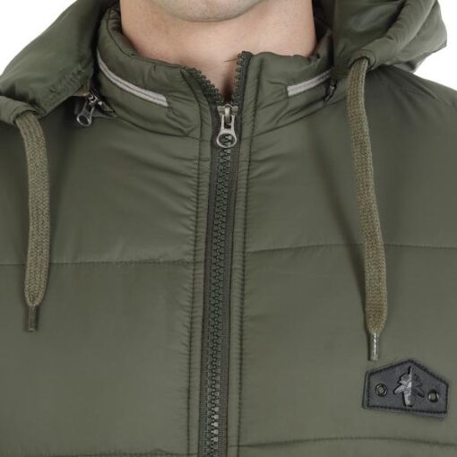 Xohy Men Nylon Long Sleeves Jacket - Image 5