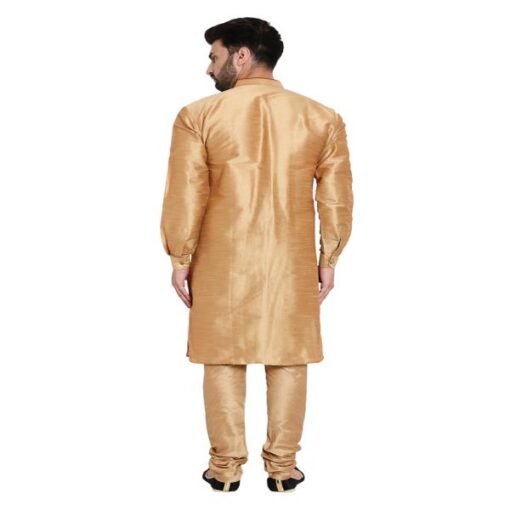 Huzur Silk Sherwani Set l Ethnic Wear l Sherwani Set for men l Set - Image 4