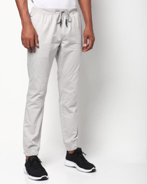 Relaxed Fit Joggers with Drawstring - Image 5