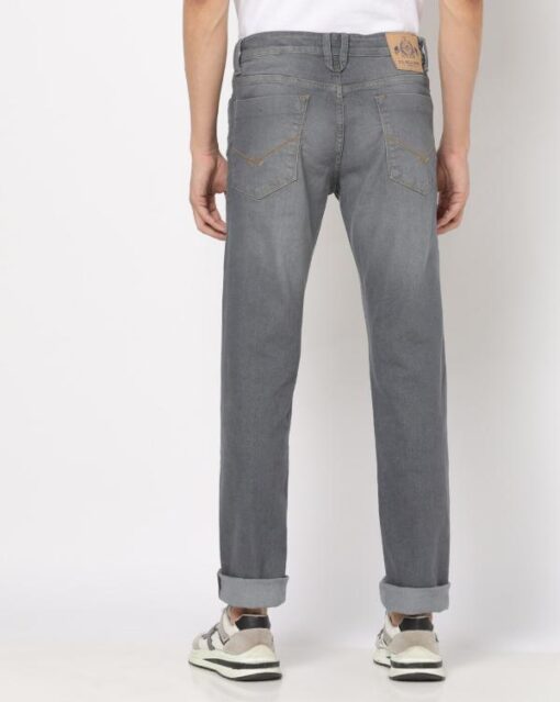 Mid-Wash Skinny Fit Jeans - Image 3