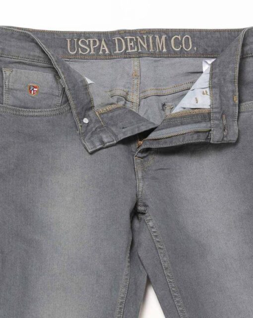 Mid-Wash Skinny Fit Jeans - Image 5