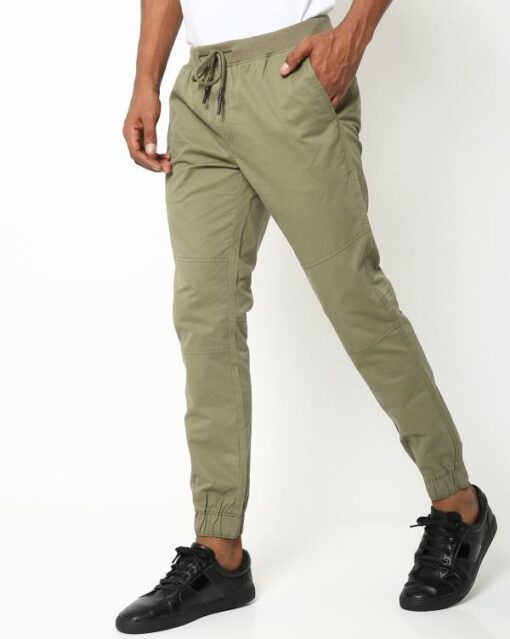 Relaxed Fit Joggers with Drawstring - Image 8