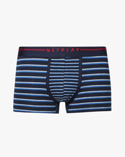 Striped Trunks with Elasticated Waist - Image 5