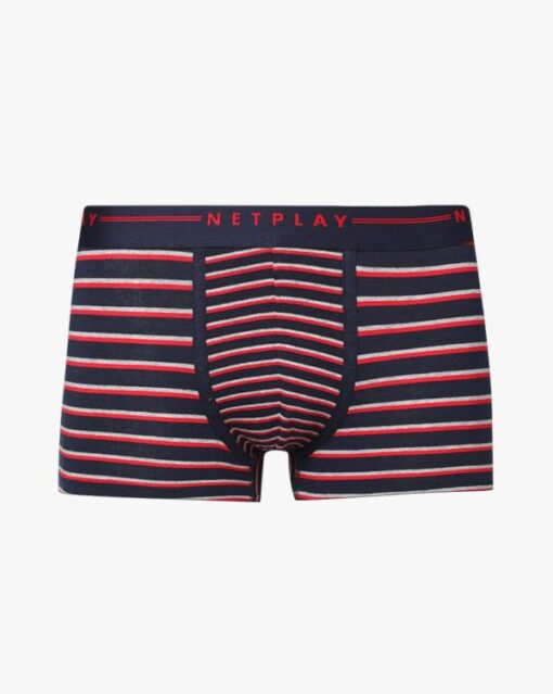 Striped Trunks with Elasticated Waist - Image 6