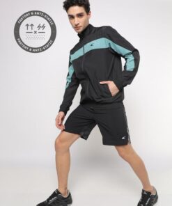 Colourblock Zip-Front Track Jacket
