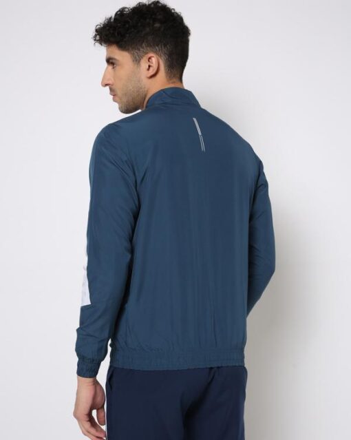 Colourblock Zip-Front Track Jacket - Image 3