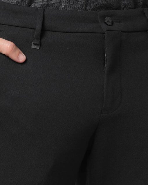 Flat-Front Slim Fit Trousers - Image 4