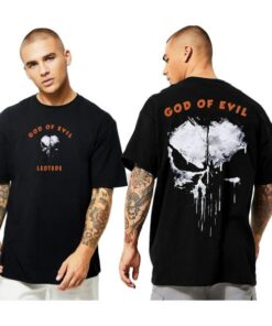 LEOTUDE Men's Oversized Cottonblend Half Sleeve T-Shirt