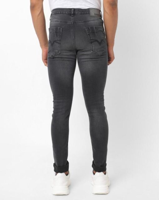 Washed Skinny Fit Jeans - Image 2
