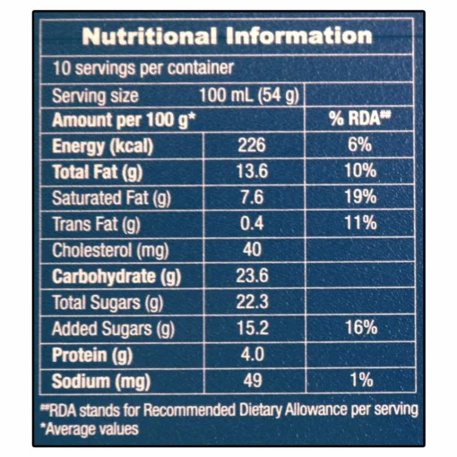 Amul Fruit 'N' Nut Fantasy Ice Cream 1 L (Tub) - Image 9