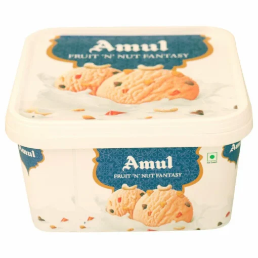 Amul Fruit 'N' Nut Fantasy Ice Cream 1 L (Tub)