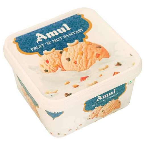 Amul Fruit 'N' Nut Fantasy Ice Cream 1 L (Tub) - Image 4