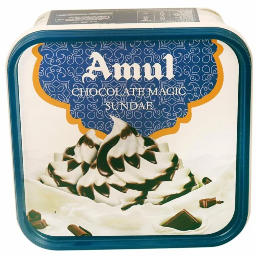 Amul Sundae Chocolate Magic Ice Cream 1 L (Tub) - Image 6