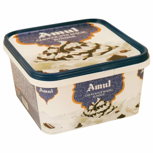 Amul Sundae Chocolate Magic Ice Cream 1 L (Tub) - Image 5