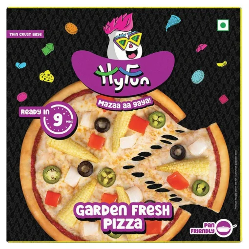 Hyfun Garden Fresh Thin Crust Base Pizza 190 g