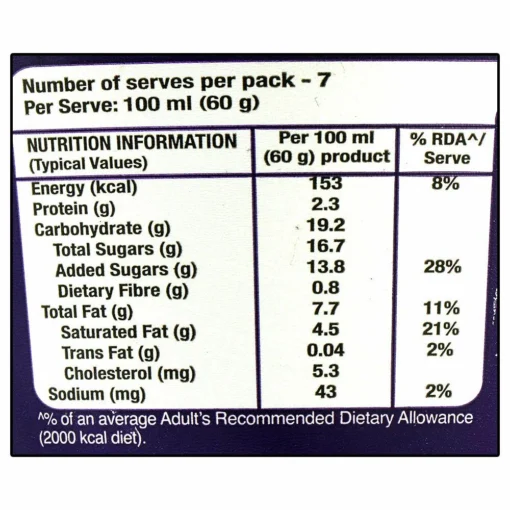 Kwality Wall's Crackle Cadbury Ice Cream 700 ml (Tub) - Image 4