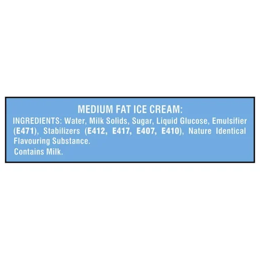 Kwality Wall's The Dairy Factory Slow Churned Vanilla Ice Cream Tub 700 ml - Image 4