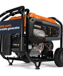 10,000 / 8,000 Watt Generac Portable Generator With Electric Start – GP8000E